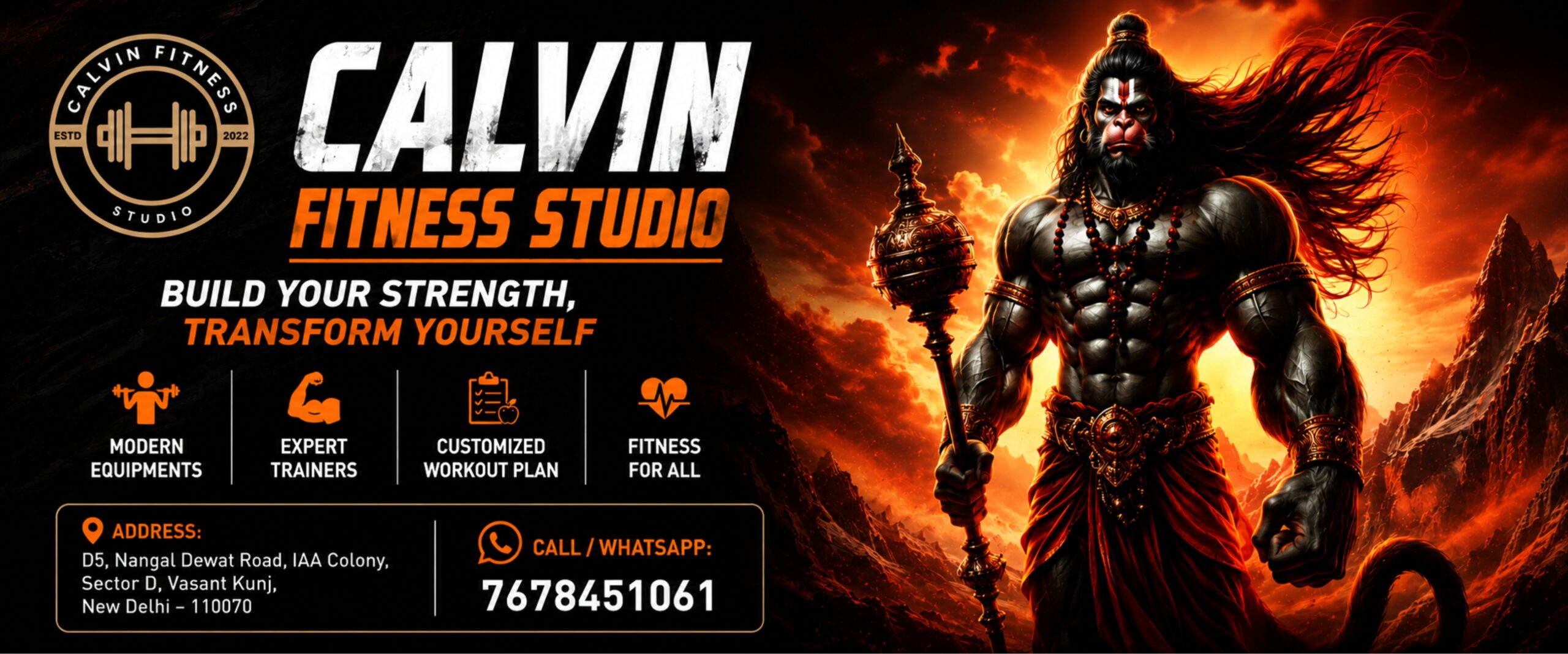 Calvin Fitness Studio - Build Your Strength, Transform Yourself